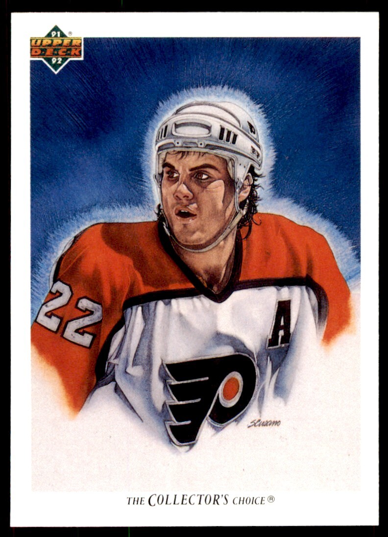 1991-92 Upper Deck French Rick Tocchet . Philadelphia Flyers #91