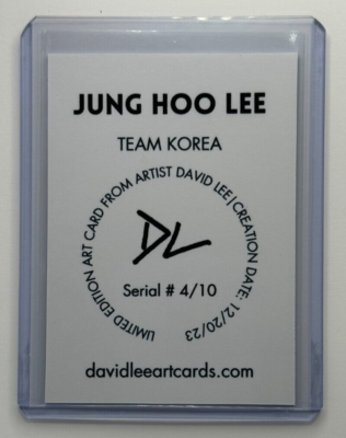 Jung Hoo Lee Limited Edition Artist Signed 