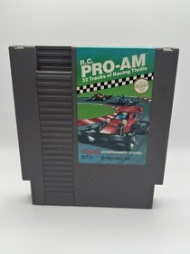 R.C. Pro-Am Nintendo NES CIB RC Juego Completo En Caja Juego, Caja y Manual 