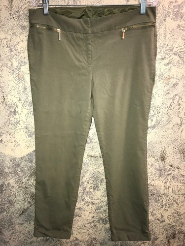 ankle pants 12 rayon nylon spandex | eBay
