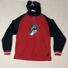 Vintage Disney World Mickey Hoodie Adult Medium Fightin Mouse Disney Sweatshirt