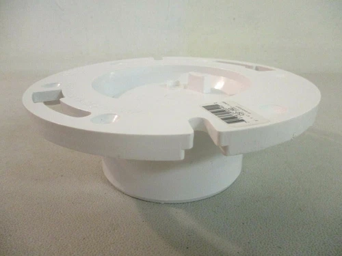 Jones Stephens C50- 340 3" x 4" PVC Closet Flange with Knockout = - Picture 4 of 7