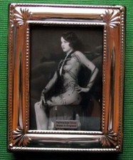 Shell Edwardian Design Hallmarked Sterling Silver Photo Frame : Xmas Valentines