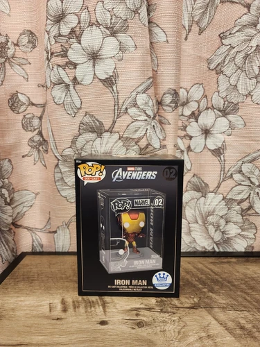 Sealed Funko Pop Marvel Die-cast Iron Man Funko Shop Exclusive