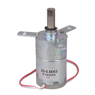 BQLZR High Torque 12V DC 25 RPM Gear-Box Regulated Geared Motor for Electric Scr