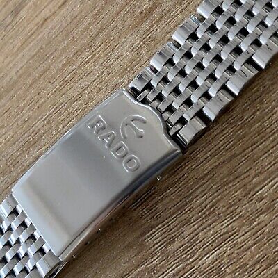 18mm Stainless Steel Bracelet For Rado Beads Of Rice w 18mm Stainless Steel Bracelet For Rado Beads Of Rice w