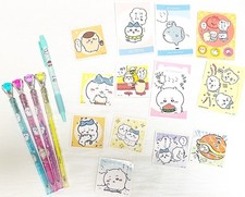 Chiikawa Stationery Set 5 Pens 13 Stickers Cute Character Goods Japan