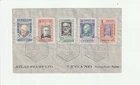 1937 Barcelona Spain First Day Issue  Airmail Cover To Switzerland W/ Stamp Set