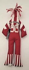 Dammit Doll Red White Sports Stress Relief Slam It Gag Gift Limited Ed 2019 NWT