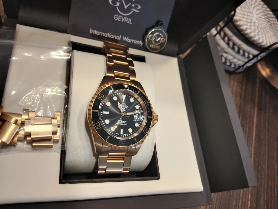 Gevril GV2 Men's Automatic Liguria Divers - Image 3 of 4