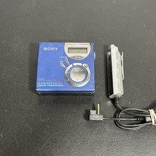 Sony MZ-NF610 TypeS Net MD MiniDisc Walkman Portable MD Player Recorder Remote