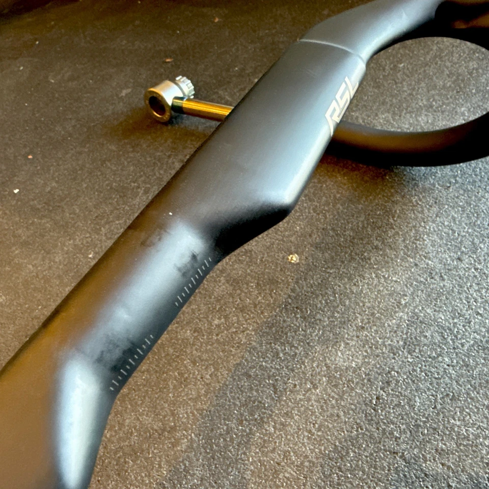 2025 Trek Bontrager RSL Aero Road Handlebar 42cm drop width/39cm hood width - Image 4 of 4