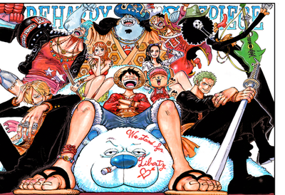 One Piece - Chapter 1060 Shonen Jump Art Spread 11x17 - Art Poster