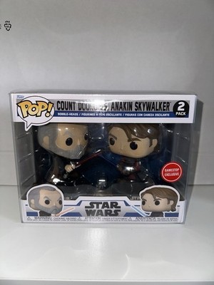 Star Wars - Count Dooku vs. Anakin Skywalker (Special Edition) 2 Pack Funko Pop!
