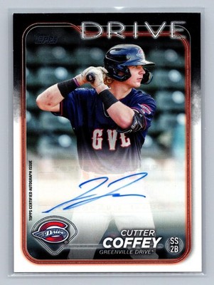2024 Topps Pro Debut CUTTER COFFEY AUTO Drive Blue Jays MLB #PD-113 FAST SHIP