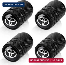 4pcs Tire Valve Stem Caps Compatible With Toyota Avalon Prius Allion Rav4 Highl