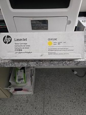 New Sealed Genuine HP LaserJet CE412AC Yellow Toner Cartridge