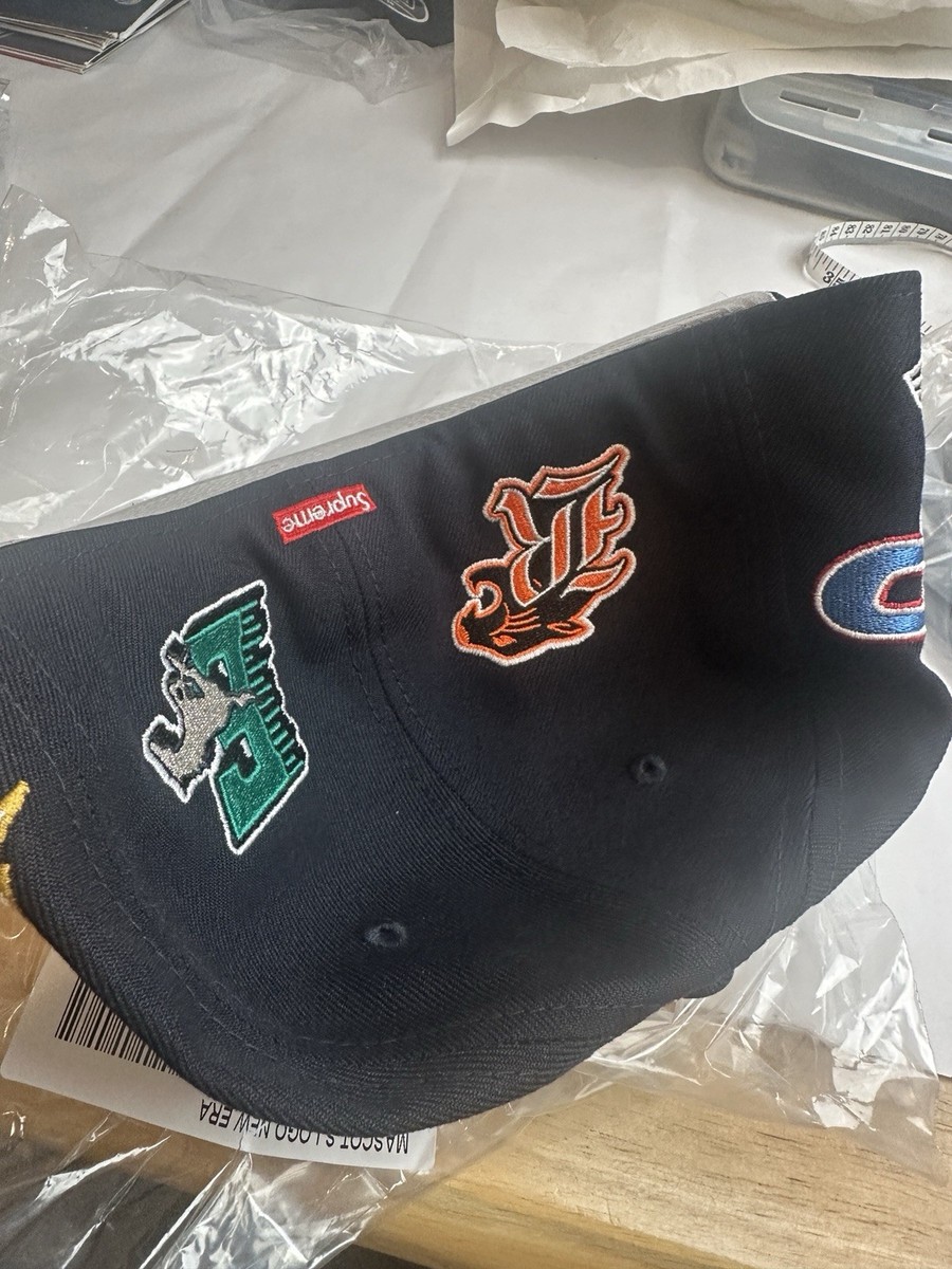 Supreme × New Era S Logo 7 3/8 ネイビー レッド New Supreme Mascot S Logo New Era 7 3/8 2026 Navy Cap | eBay