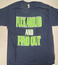 Seattle Seahawks Colors. Fuck-Around And Find Out.  I’m A Seahawk T-shirt Large
