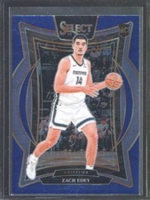 2024-25 Panini Select - Blue Concourse Zach Edey Rookie RC #98 -Grizzlies
