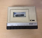 Vintage Atari 1010 Program Recorder + Mission Impossible Game -Untested No Cords