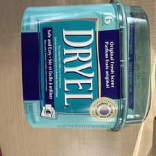 Dryel Starter Kit Dry Clean At Home Original Scent w/ Bag Accessories Sealed