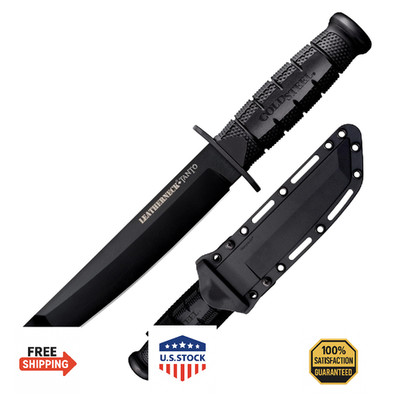 Cold Steel Leatherneck Tanto 7'' D2 Blade Kray-Ex Handle Fixed Knife