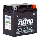Nitro Batterie 12V 5AH YTX5L-BS (für: Peugeot Speedfight 2 100 S2A 01-07 )