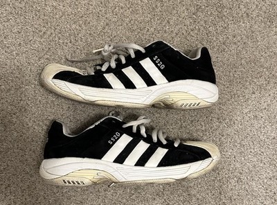 ADIDAS SUPERSTAR 2G SS2G RARE BLACK WHITE SHELL TOE SIZE 10.5 2002/2003 010021