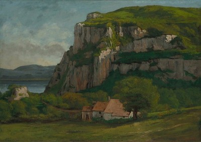 Rustikale Landschaft Wandkunst Ruhige Naturszene Realismus Natur Ländl