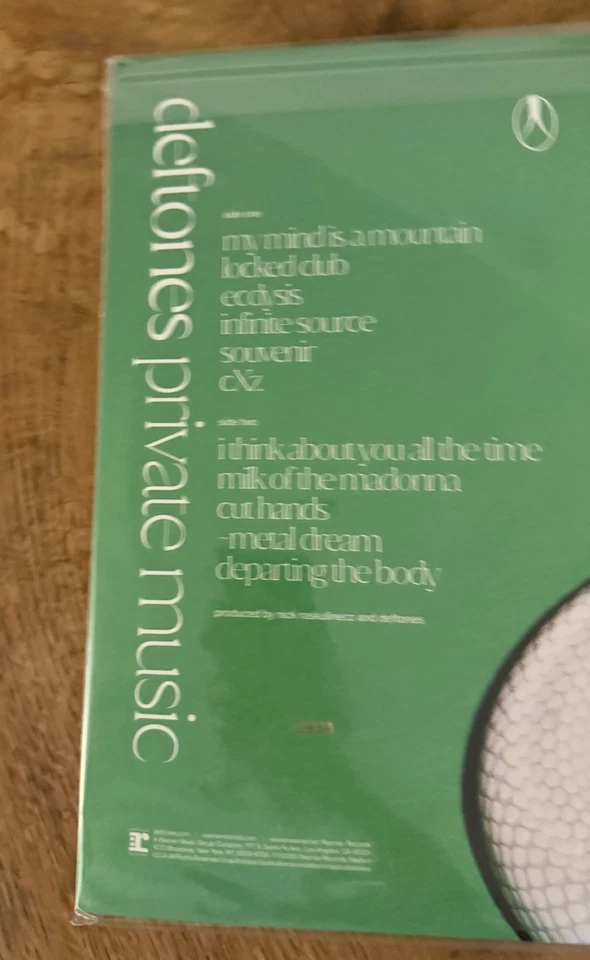 Deftones - Private Music Deluxe Gatefold Iridescent Gold Vinyl Numbered Edition - Image 2 of 4