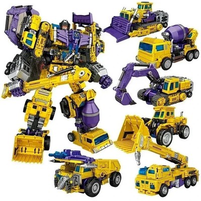 Jinbao Transformers Devastator G1 6in1 Oversized Robot Action Figure 42cm No Box