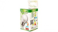 ŻAróWka Led E27 B45C 6W 470Lm 3000K AC220-240V 160St. LD-SMGB45C-60