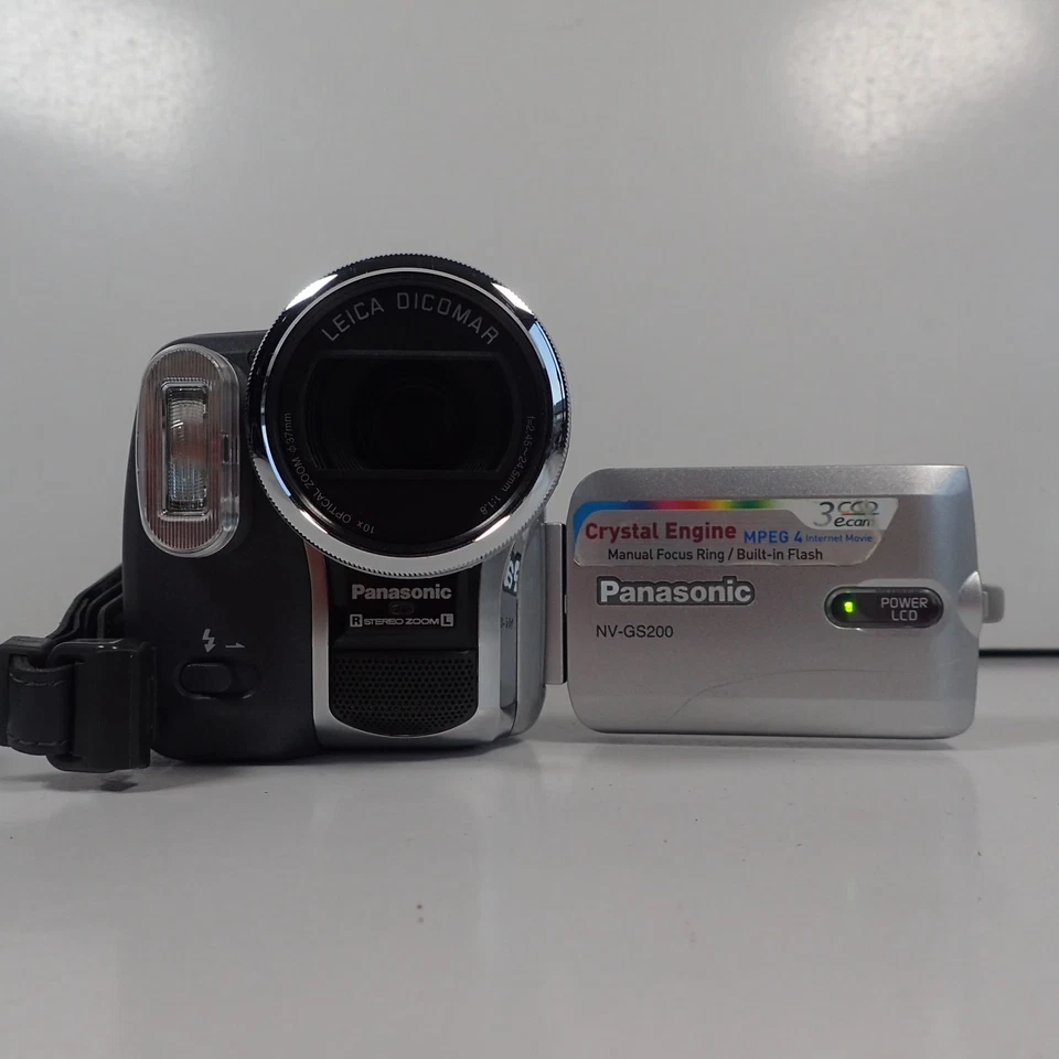 Panasonic NV-GS200 2.3MP Digital Camcorder w/ Charger - Image 2 of 4