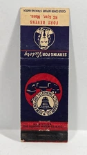 Vintage Matchbook Cover BELL SYSTEM Fort Devens Mass New England Telephone Match