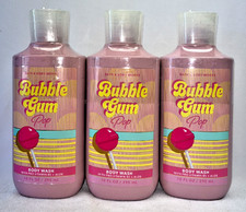 3 Bubble Gum Pop Bath  Body Works Body Wash 10 fl oz