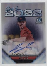 2022 Bowman Draft Class of 2022 Auto 178/250 Cutter Coffey #C22A-CC Auto 16zo
