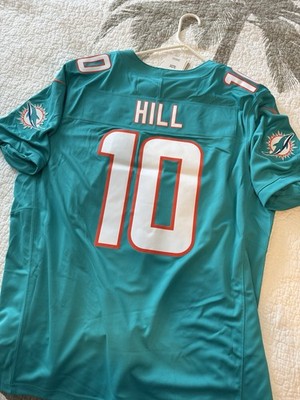 Nike Tyreek Hill Miami Dolphins Aqua Vapor F.U.S.E. Limited Jersey   NEW w/ Tags
