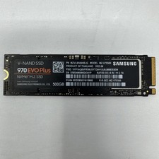 MZ-V7S500 Samsung 970 EVO Plus Series 500GB M.2 2280 NVMe PCIe Internal SSD