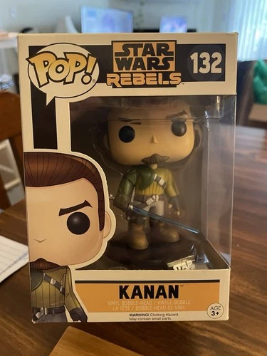 Kanan Star Wars Rebels Pop Number 132 Mint Condition Vaulted ￼