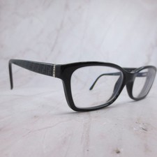 Fendi F939 001 Black Zucca Monogram Eyeglass Frames Italy 53-15-135