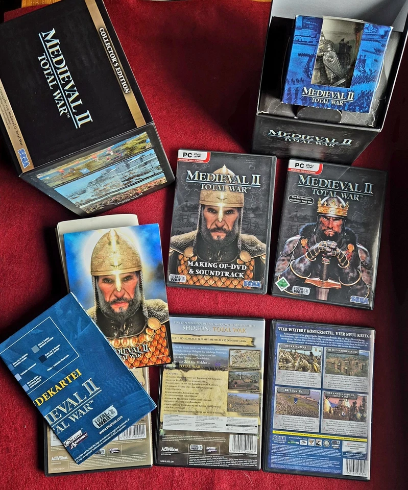 MEDIEVAL II 2 - Total War Collector's Edition und MEDIEVAL I MIT ERWEITERUNGEN - Bild 2 von 4