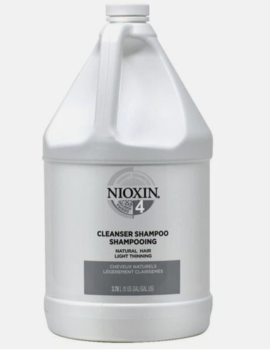 NIOXIN System 4 Cleanser Shampoo 1 Gallon (128 oz) OR 33.8 oz X 4PCS - Picture 1 of 2