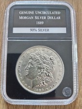 1889 morgan silver dollar coin