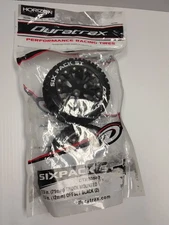Duratrax C2 Six Pack ST 1/10 Stadium Truck 2.8 Tires on 12mm Hex Wheels 