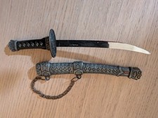 letter opener miniature sword ? Samurai Katana steel + sheath