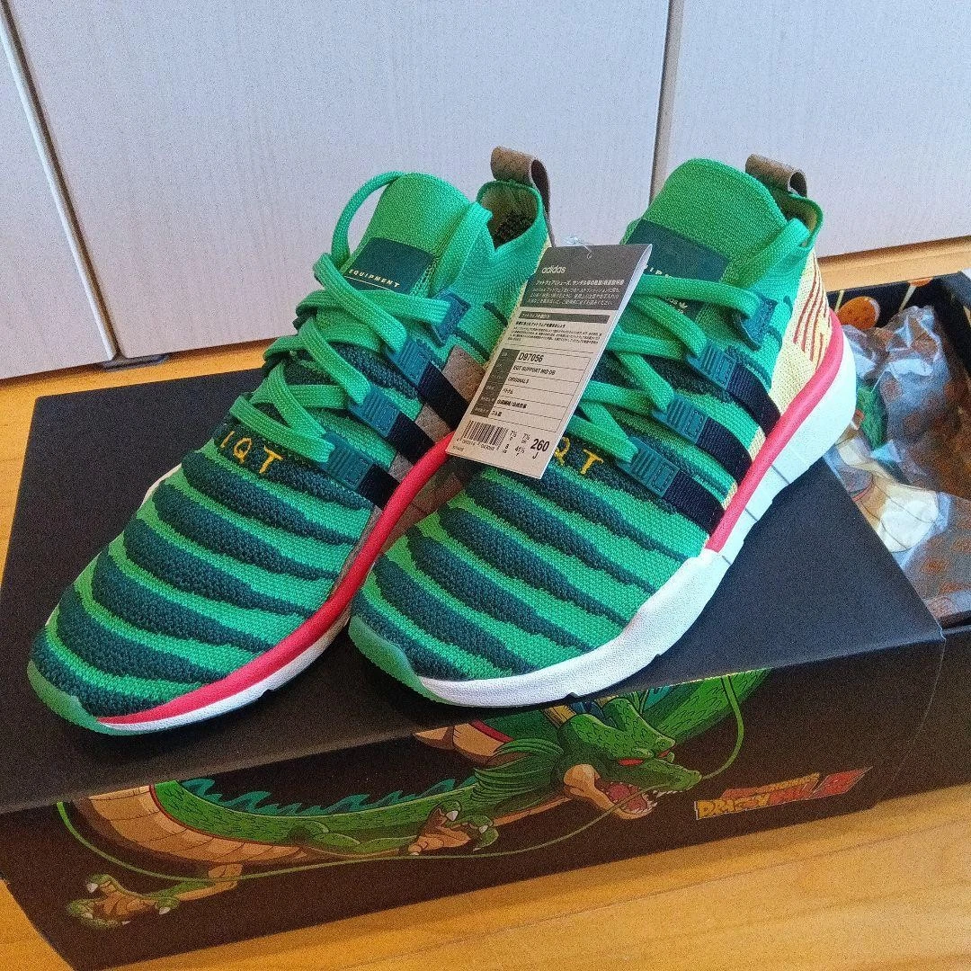 adidas Dragon Ball Z x EQT Support ADV Primeknit 'Shenron' Mid