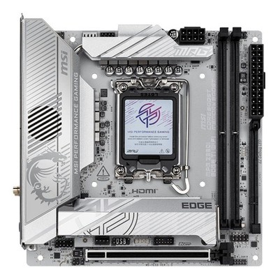 Intel Z890 LGA1851 Mini ITX DDR5 128GB 8600MHz Wi-Fi7 Killer BT5.4 7.1 Audio M.2