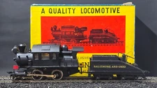 HO Train Co GHC Camel Back 0-4-0 Diamond Stack Mother Hubbard Locomotive in Box