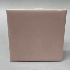 Rose Pink Ceramic 4x4 1950 1960s NEW OLD STOCK PINK WALL TILES Mosaic USA 4-1/4